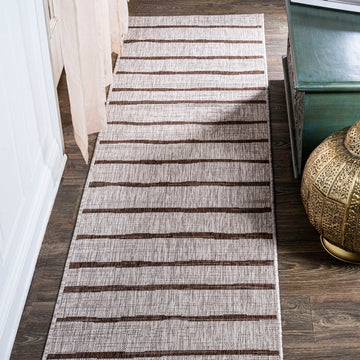Colonia Berber Stripe Indoor/outdoor Area Rug